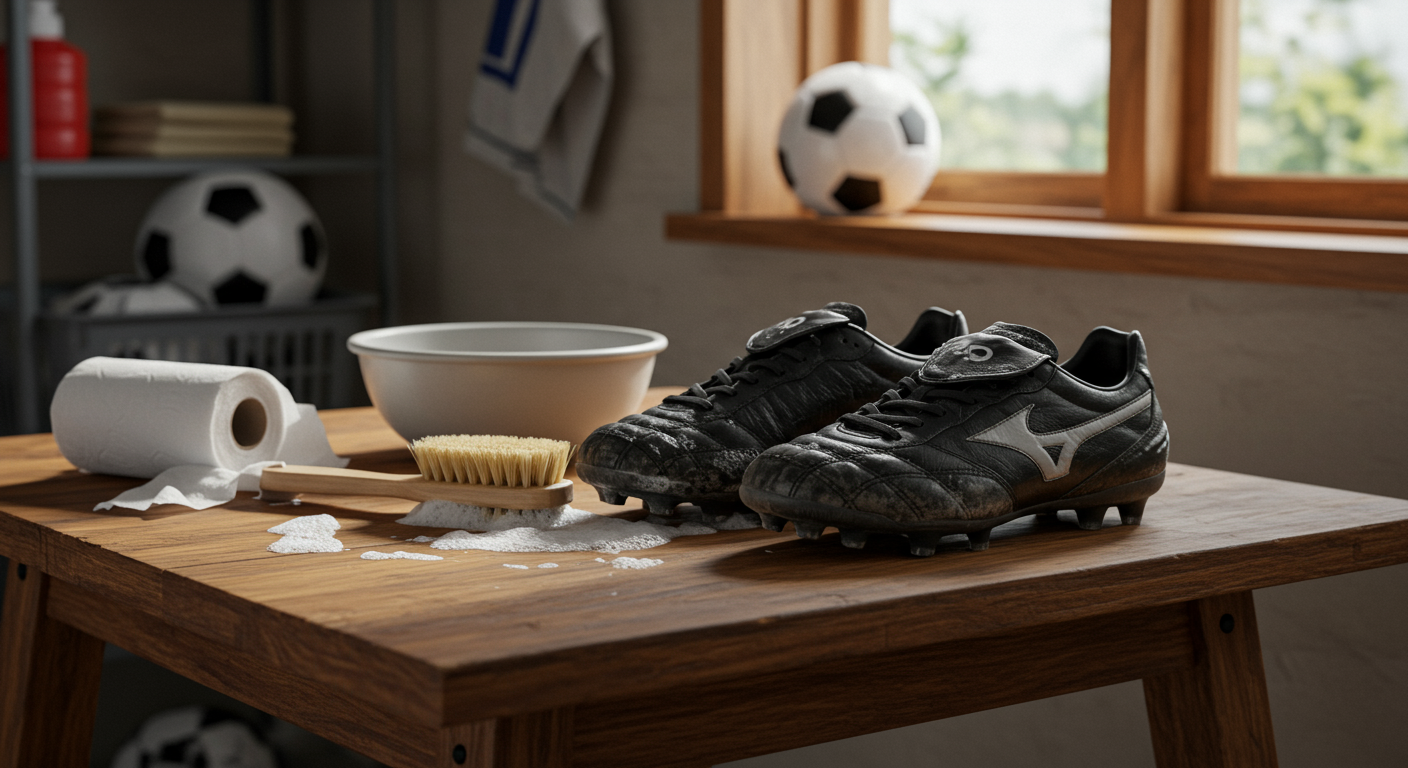 Jak prać buty piłkarskie – kompletny przewodnik